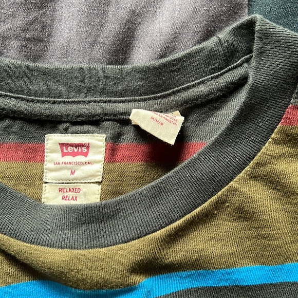 Levi’s Crewneck (Grey/Green) - Men’s M - Picture 3 of 7